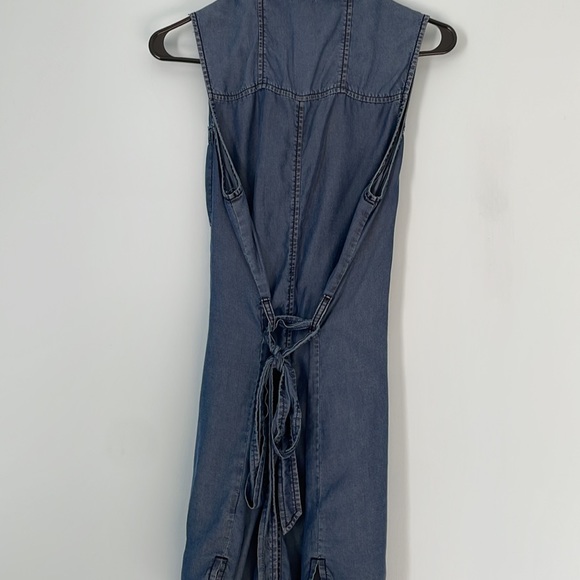 Jean shirt vest - Picture 2 of 4